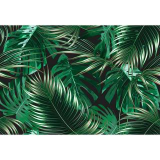 Tropical leaves summer wallpaper