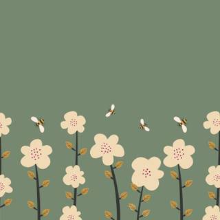 Spring laptop preppy wallpaper