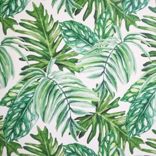 Tropical leaves summer wallpaper