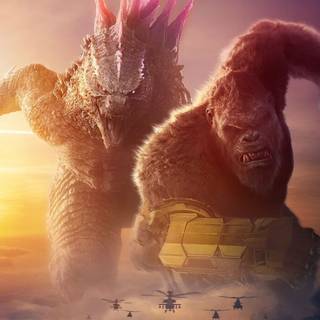 Godzilla vs Kong 2024 wallpaper
