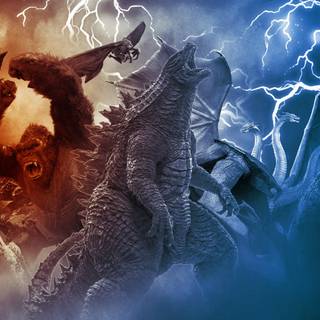 Godzilla vs Kong 2024 wallpaper