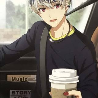 Smart anime boy wallpaper