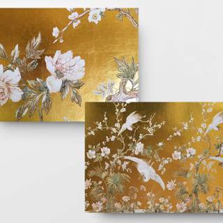 Spring time panorama wallpaper