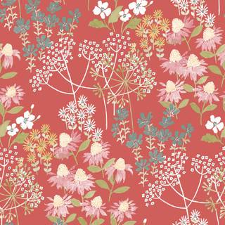 Pink and red spring wallpaper