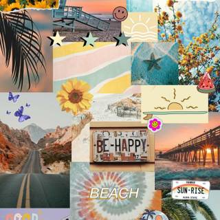 Preppy summer cute wallpaper