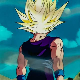 Gohan Super Saiyan phone wallpaper