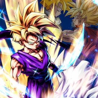 Gohan SSJ2 4k wallpaper