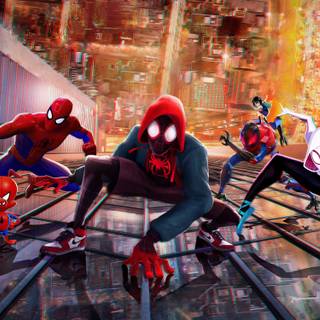 Spider-Man Multiverse 4k wallpaper