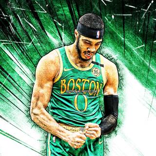 Jayson Tatum 4k wallpaper