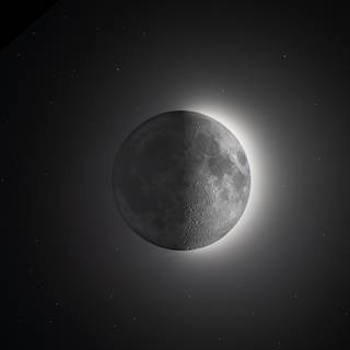 Moon phases 4k wallpaper