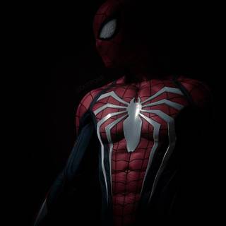 Spider-Man phone dark wallpaper