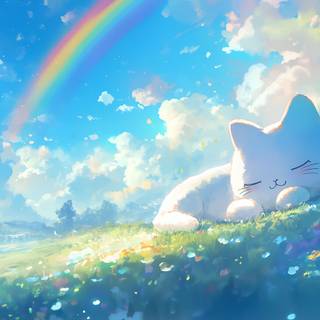 Cute cartoon desktop wallpaper