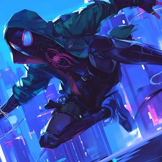 Spider-Man night wallpaper