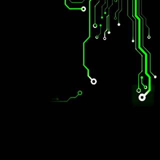 Black green phone wallpaper
