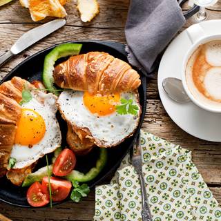 4k breakfast wallpaper