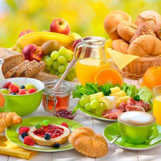 4k breakfast wallpaper