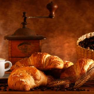 4k breakfast wallpaper