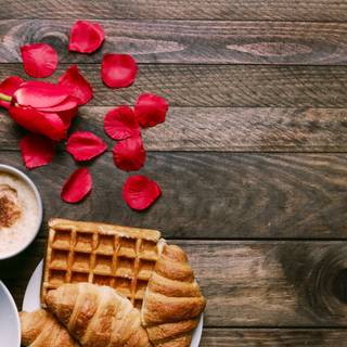 4k breakfast wallpaper