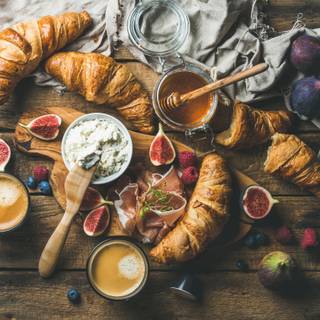 4k breakfast wallpaper