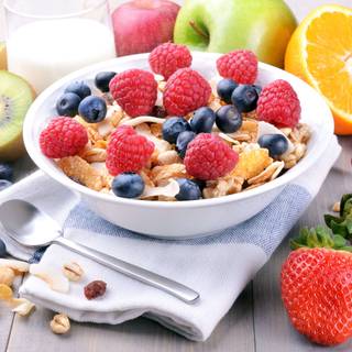 4k breakfast wallpaper