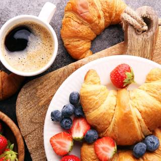 4k breakfast wallpaper