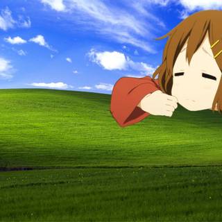 Windows XP anime wallpaper