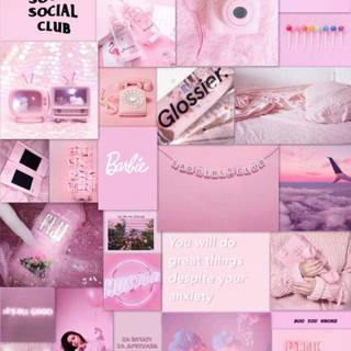Pink iPhone aesthetic wallpaper