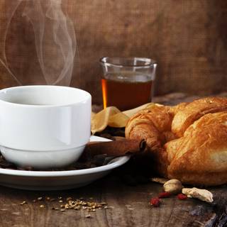 4k breakfast wallpaper