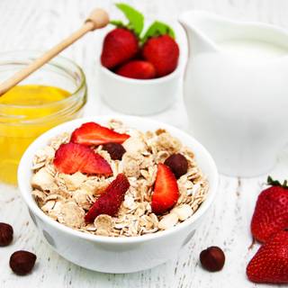 4k breakfast wallpaper