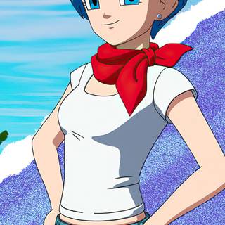 Bulma iPhone wallpaper