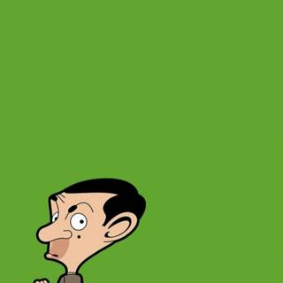 Mr. Bean iPhone wallpaper