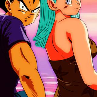 Bulma iPhone wallpaper