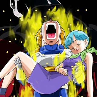 Bulma iPhone wallpaper