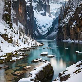 iPhone river wallpaper