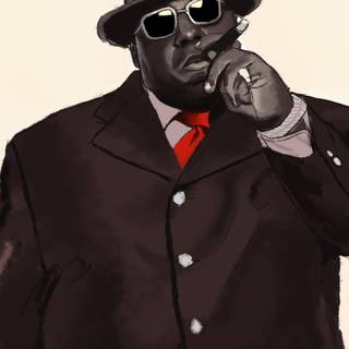 Notorious Big phone wallpaper