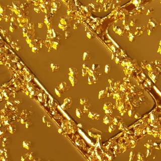 iPhone X gold wallpaper