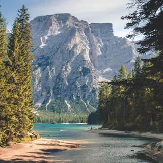 iPhone river wallpaper