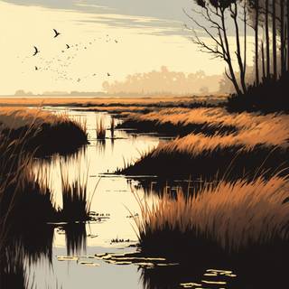 iPhone river wallpaper