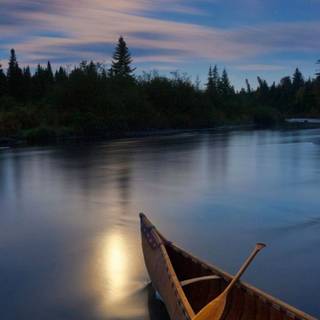 iPhone river wallpaper