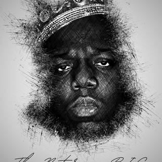 Notorious Big phone wallpaper