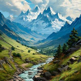 iPhone river wallpaper