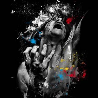 iPhone crazy wallpaper