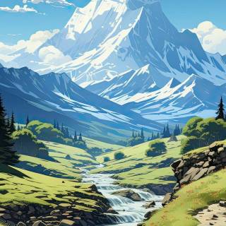 iPhone river wallpaper