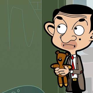 Mr Bean teddy wallpaper