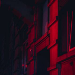 Red phone aesthetic wallpaper