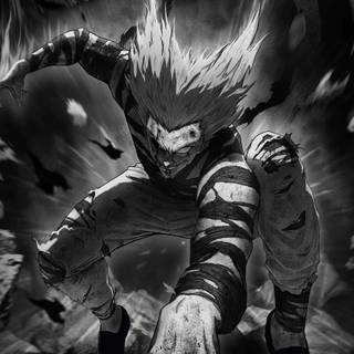 Garou monster black wallpaper