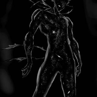 Garou monster black wallpaper