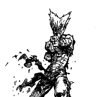 Garou monster black wallpaper