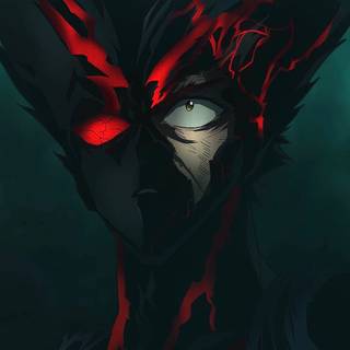 Garou monster black wallpaper