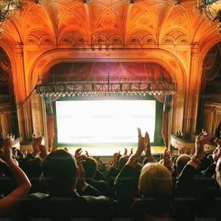 Cinema screen wallpaper